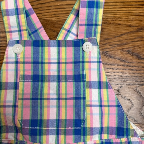 IZOD Madra Plaid Kids Overalls - Multicolor - Picture 3 of 10